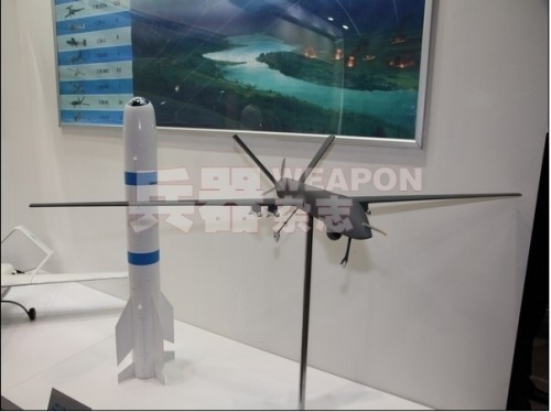 Mô hình tên lửa không đối đất chuyên dụng và máy bay không người lái dòng CH của Trung Quốc